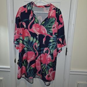Flamingo Hawaiian Shirt Hardaddy